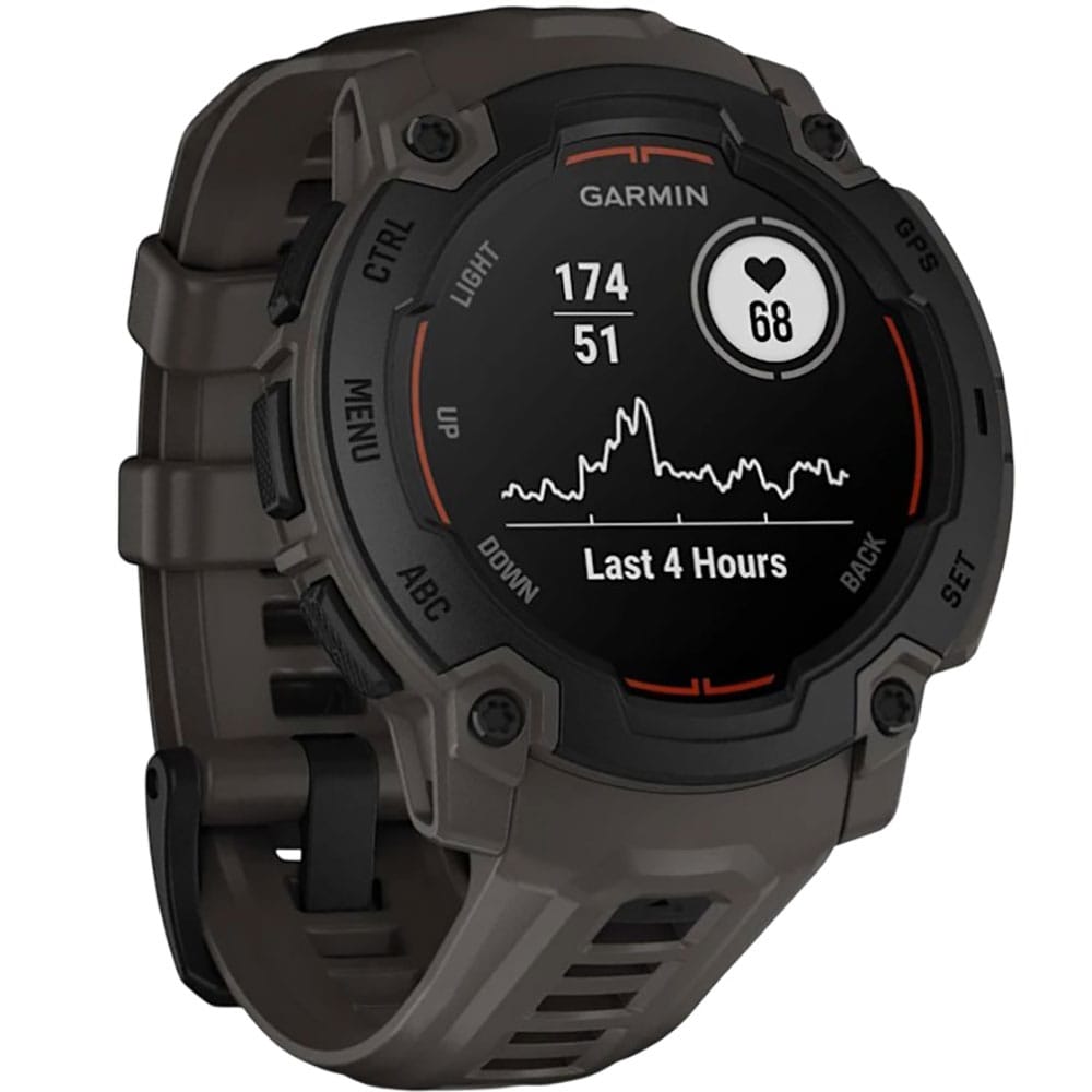 Smartwatch GARMIN Instinct E, 45 mm, GPS, Android/iOS, silicon, Charcoal
