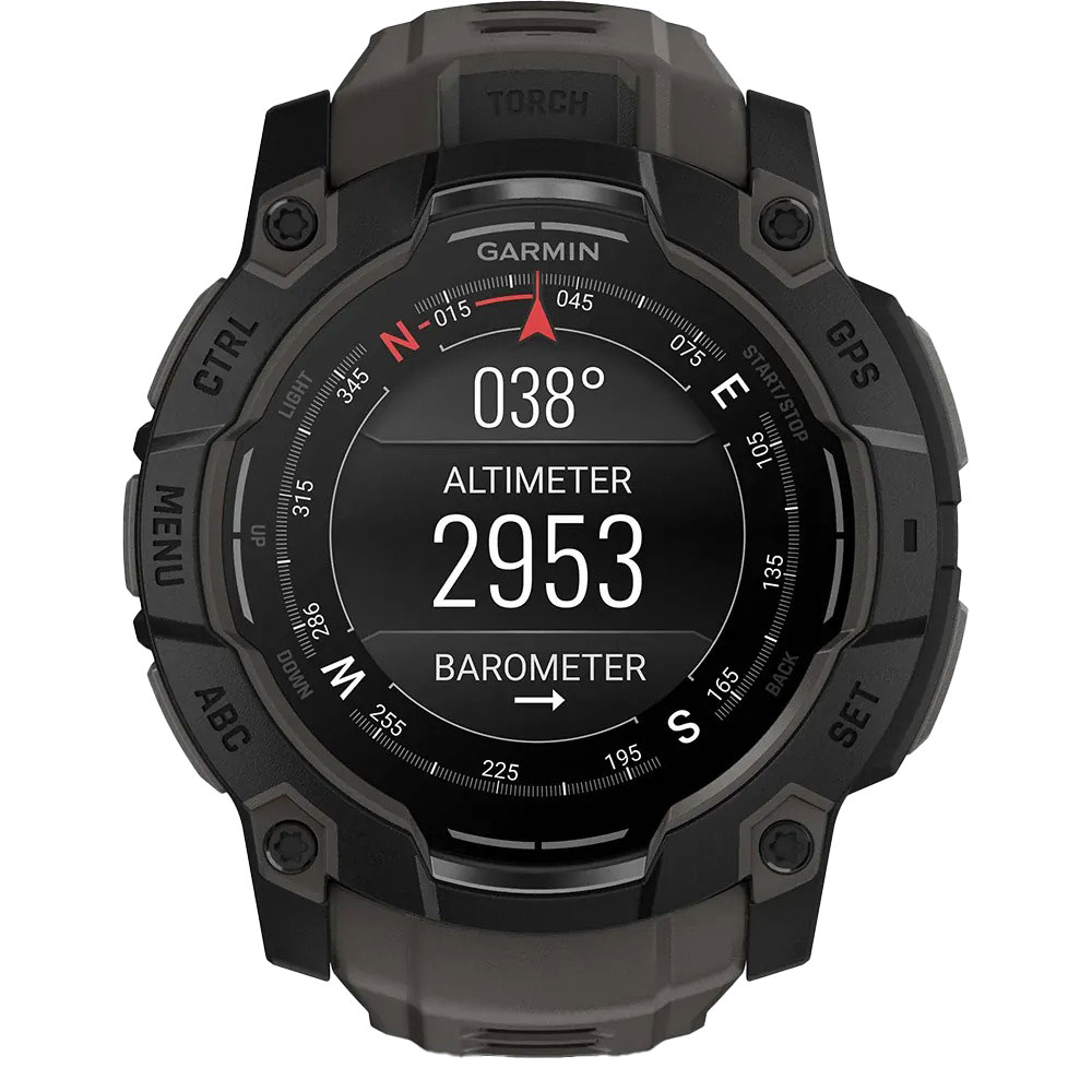 Smartwatch GARMIN Instinct 3, 50mm, GPS, Android/iOS, silicon, Charcoal