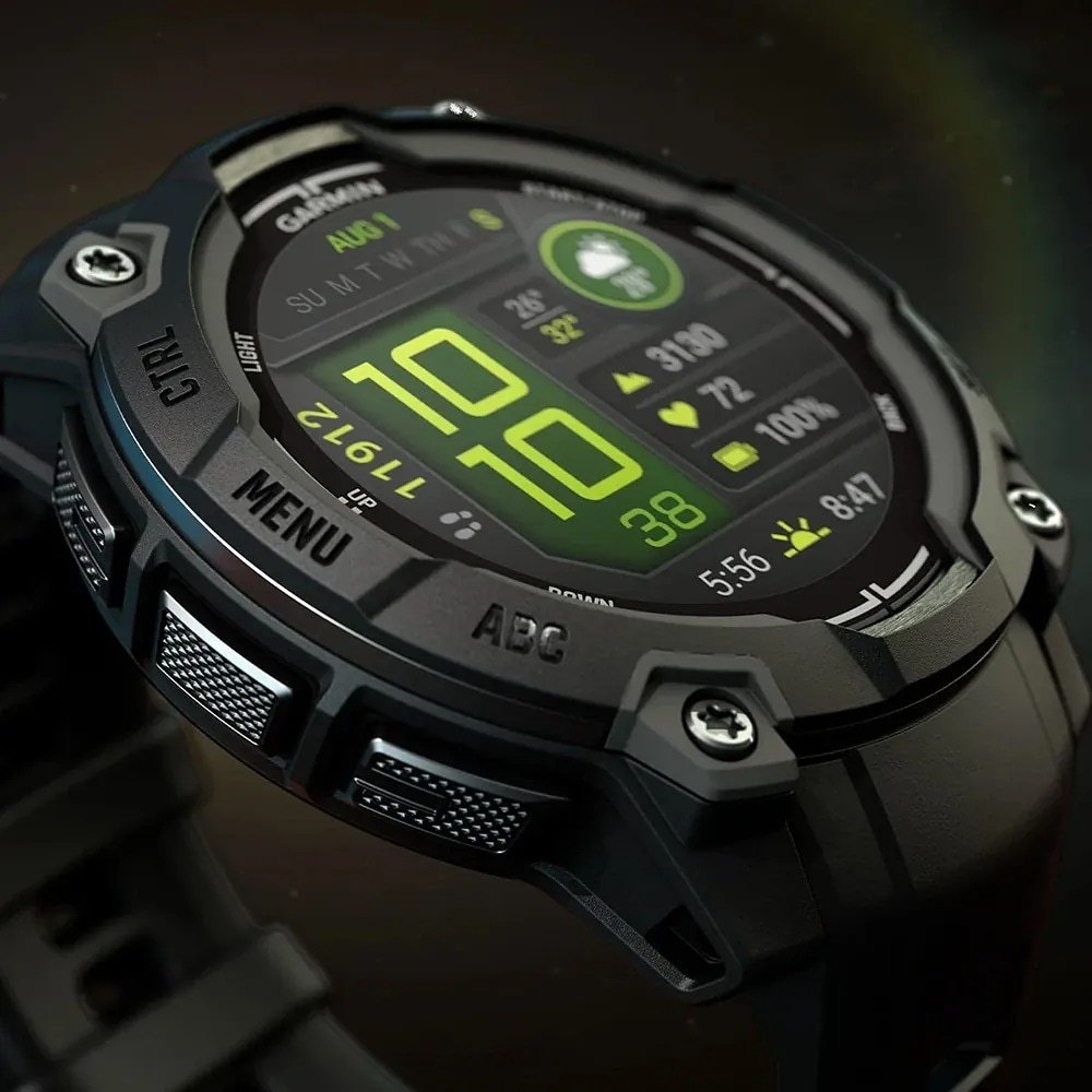Smartwatch GARMIN Instinct 3, 50mm, GPS, Android/iOS, silicon, Charcoal