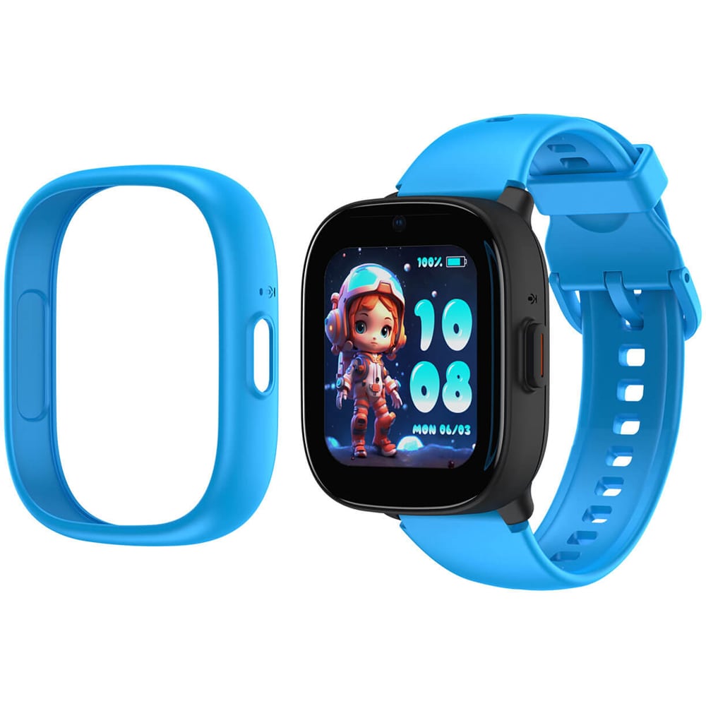 Smartwatch pentru copii LAGENIO K3, Andoid/iOS, GPS, albastru