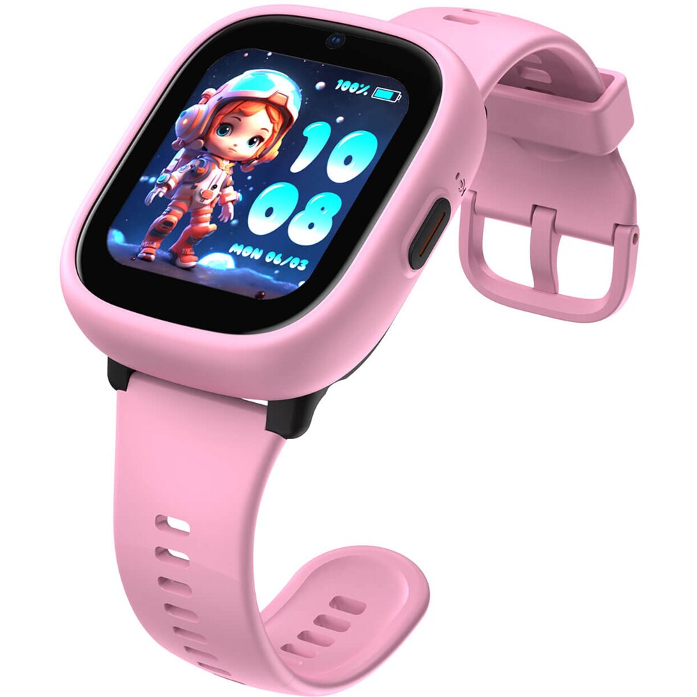 Smartwatch pentru copii LAGENIO K3, Andoid/iOS, GPS, roz