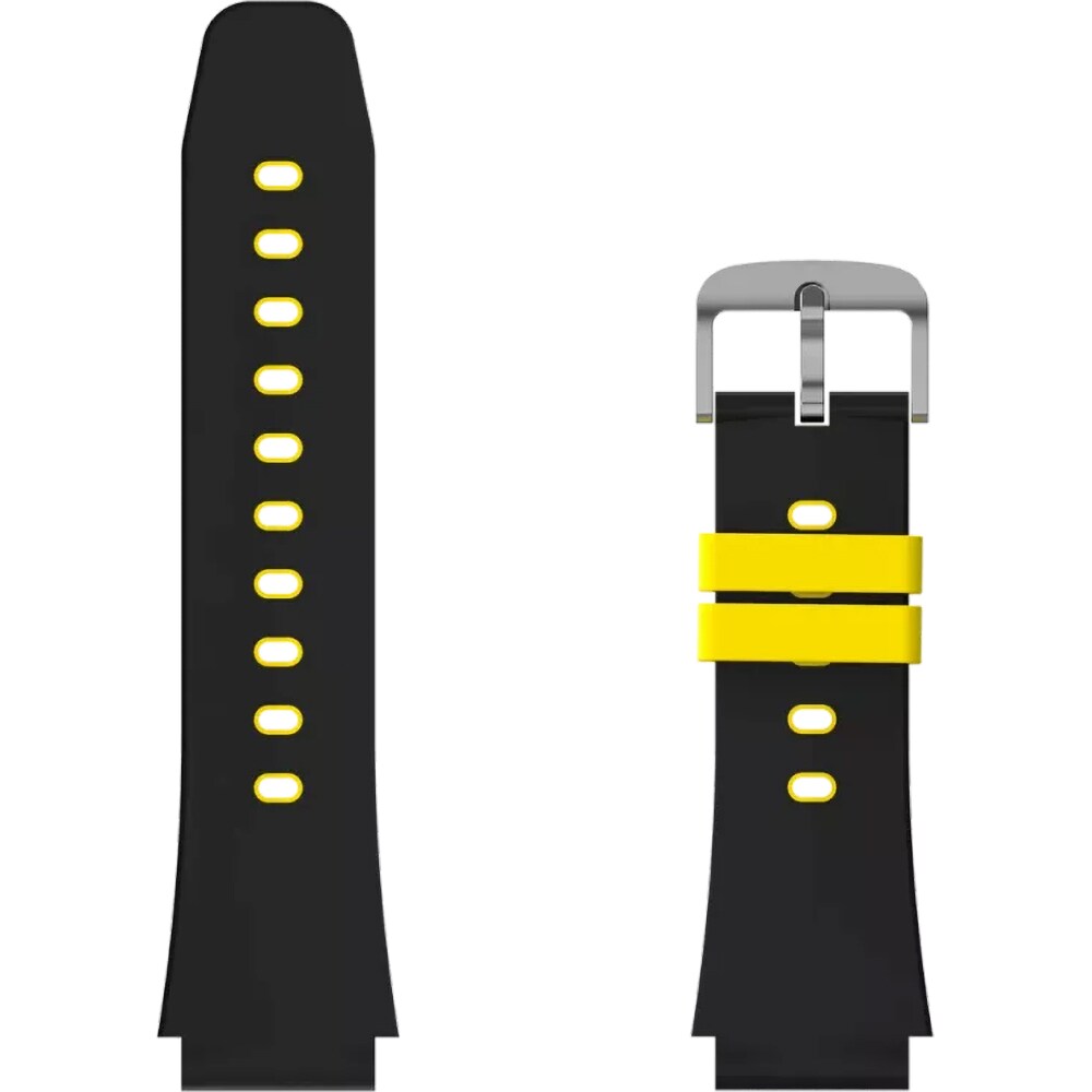 Smartwatch pentru copii CANYON Cindy KW-41, 4G, Android/iOS, silicon, galben-negru