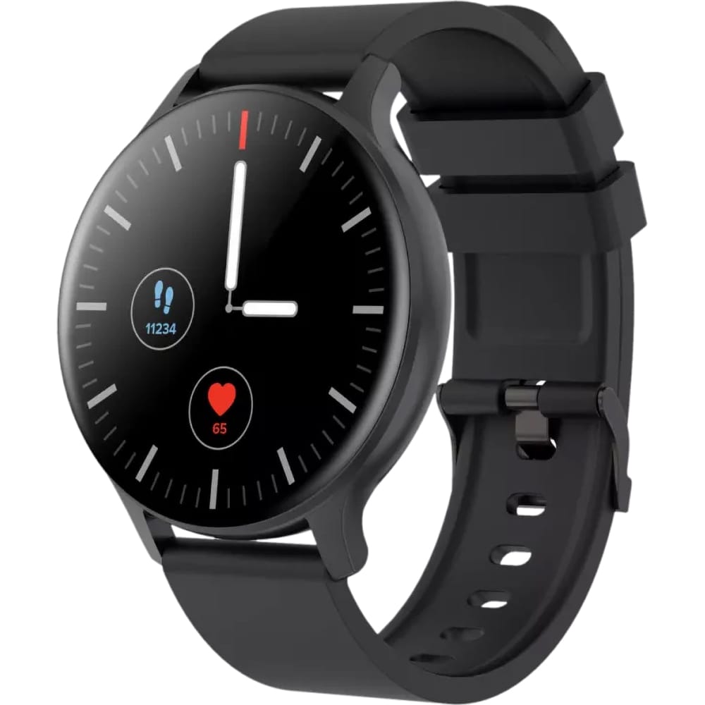 Smartwatch CANYON Badian SW68, Android/iOS, silicon, negru
