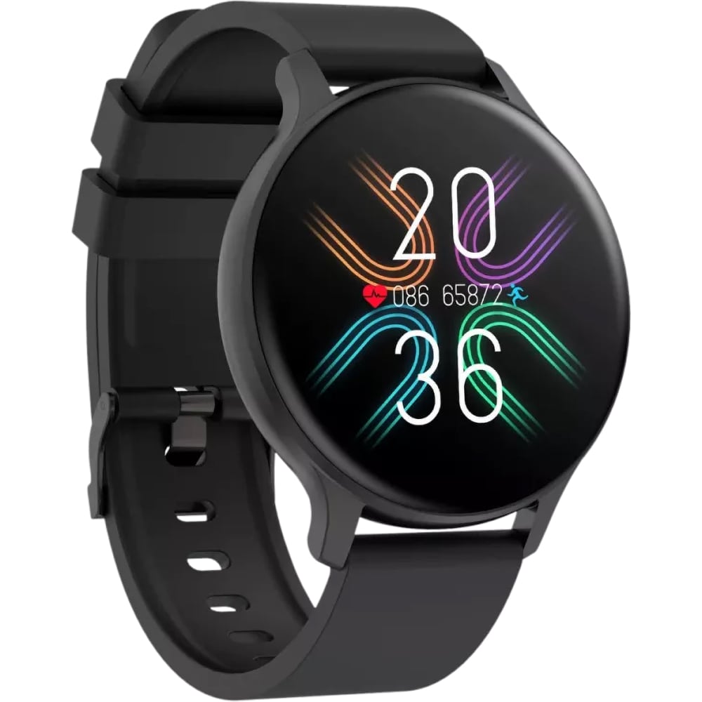 Smartwatch CANYON Badian SW68, Android/iOS, silicon, negru