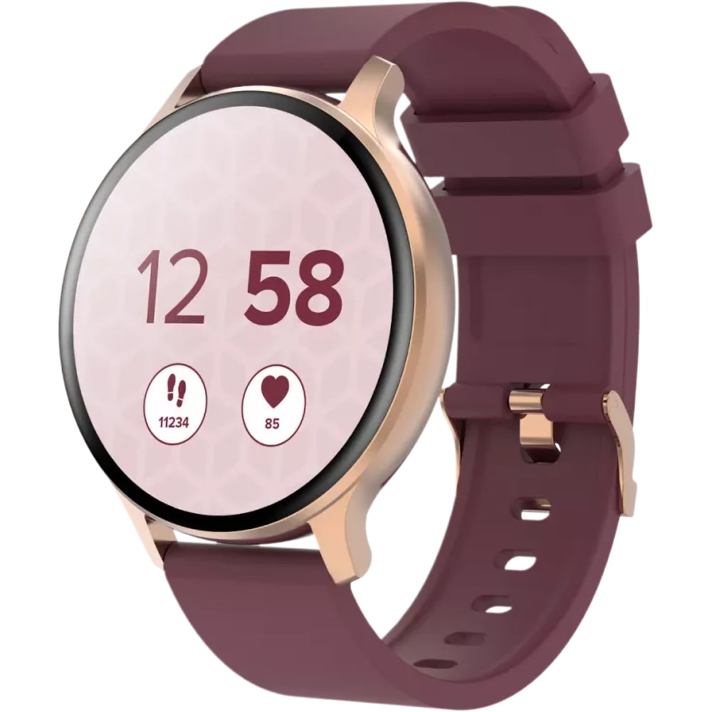 Smartwatch CANYON Badian SW68, Android/iOS, silicon, roz-auriu