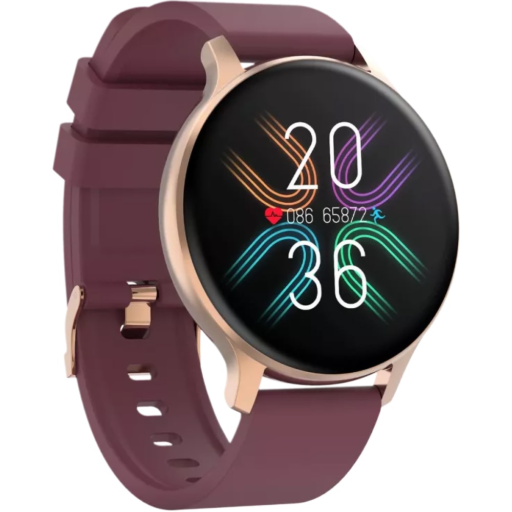 Smartwatch CANYON Badian SW68, Android/iOS, silicon, roz-auriu