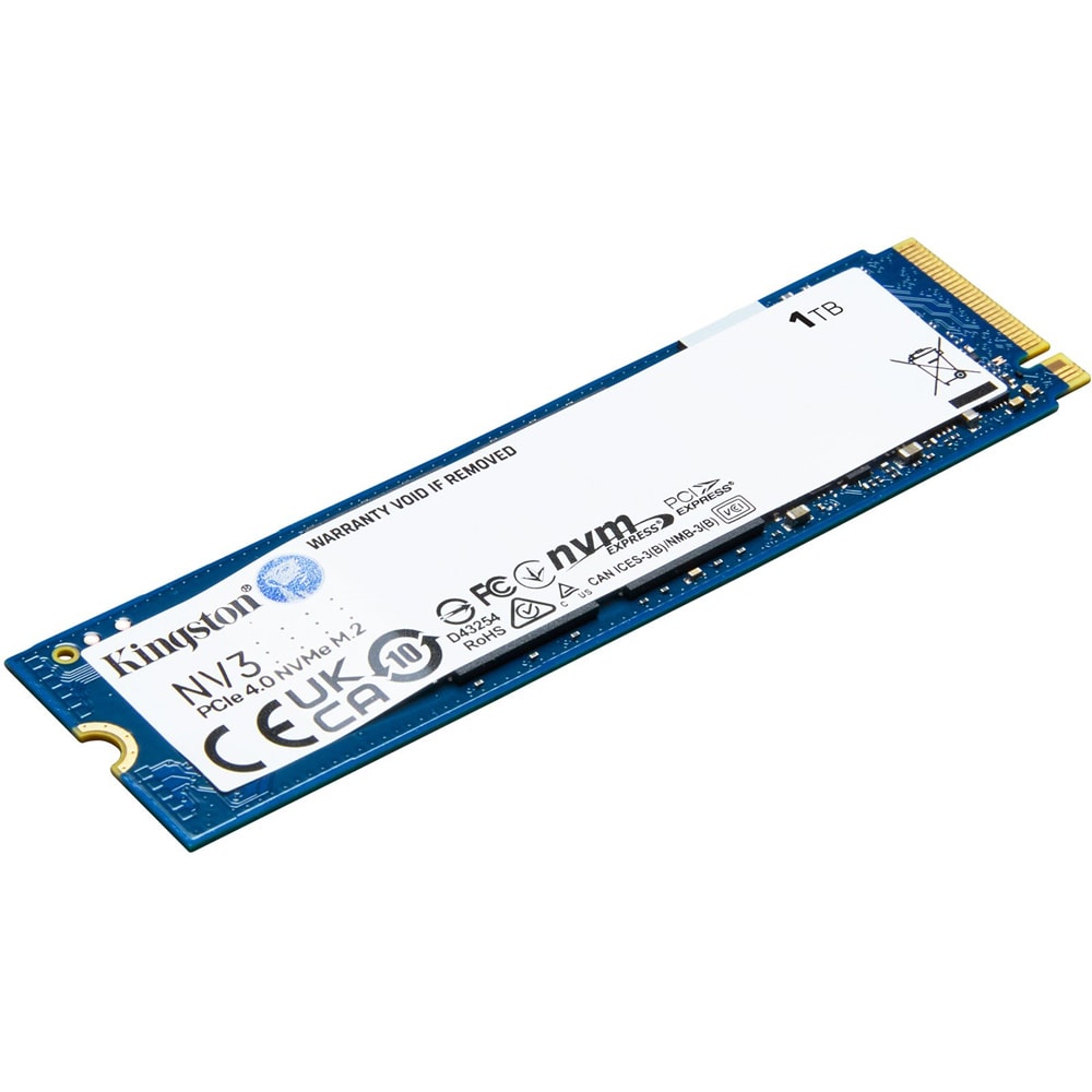 Solid-State Drive (SSD) KINGSTON NV3, 1TB, PCI-Express 4.0 x4, M.2, SNV3S/1000G
