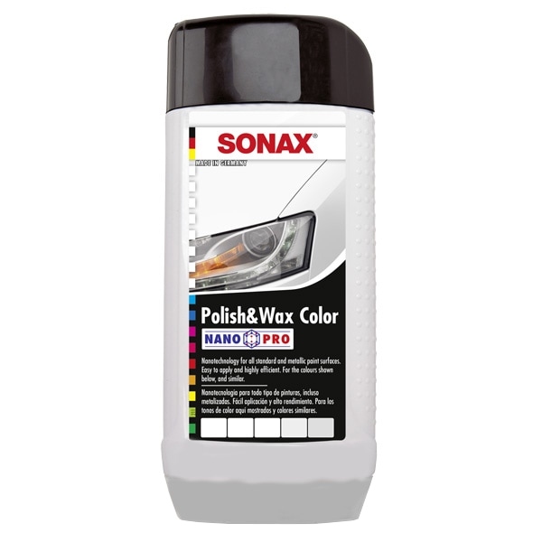 Lotiune pentru ceruit si lustruit SONAX SO296000, 500ml, alb