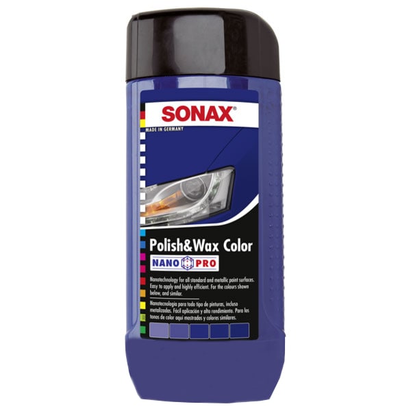 Lotiune ceruit si lustruit SONAX SO296200, 500ml, albastru