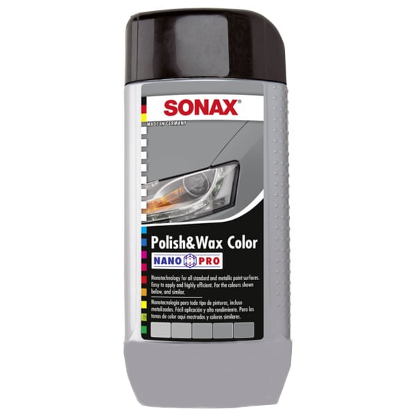 Lotiune ceruit si lustruit SONAX SO296300, 500ml, argintiu