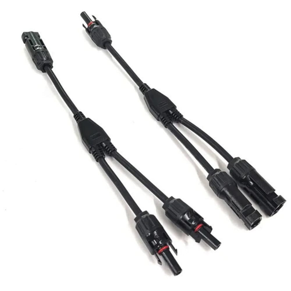 Cablu ECOFLOW Solar Parallel, IP67, negru