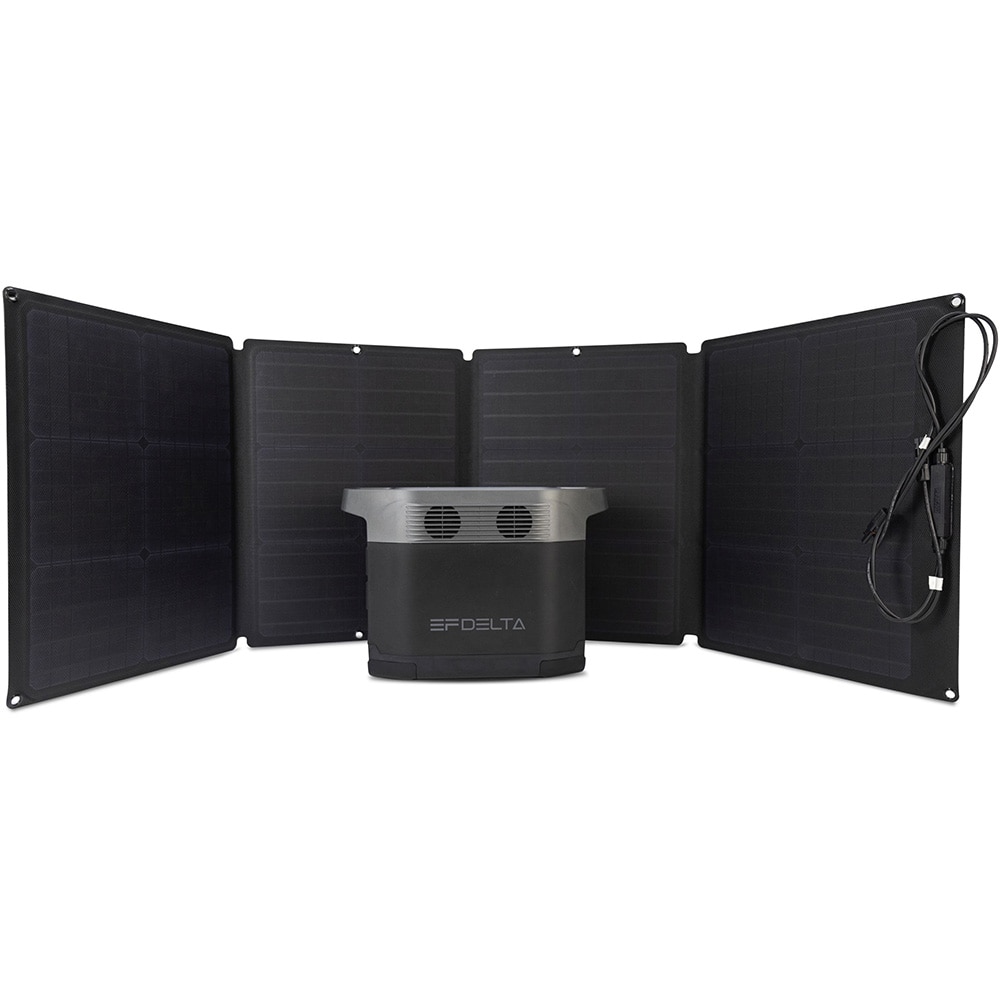 Panou solar ECOFLOW Pliabil, monocristalin, IP67, 110W