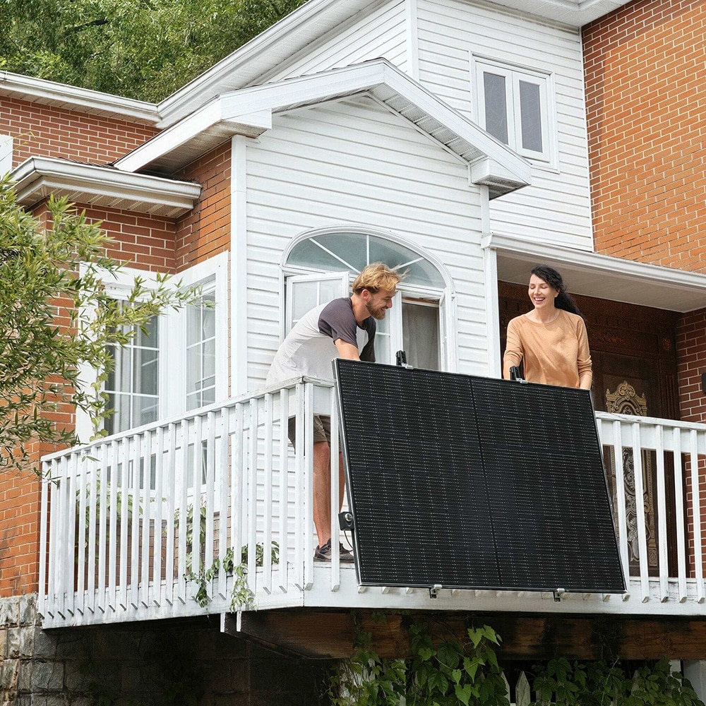 Sistem prindere panouri solare ECOFLOW Balcony, IP67, alb
