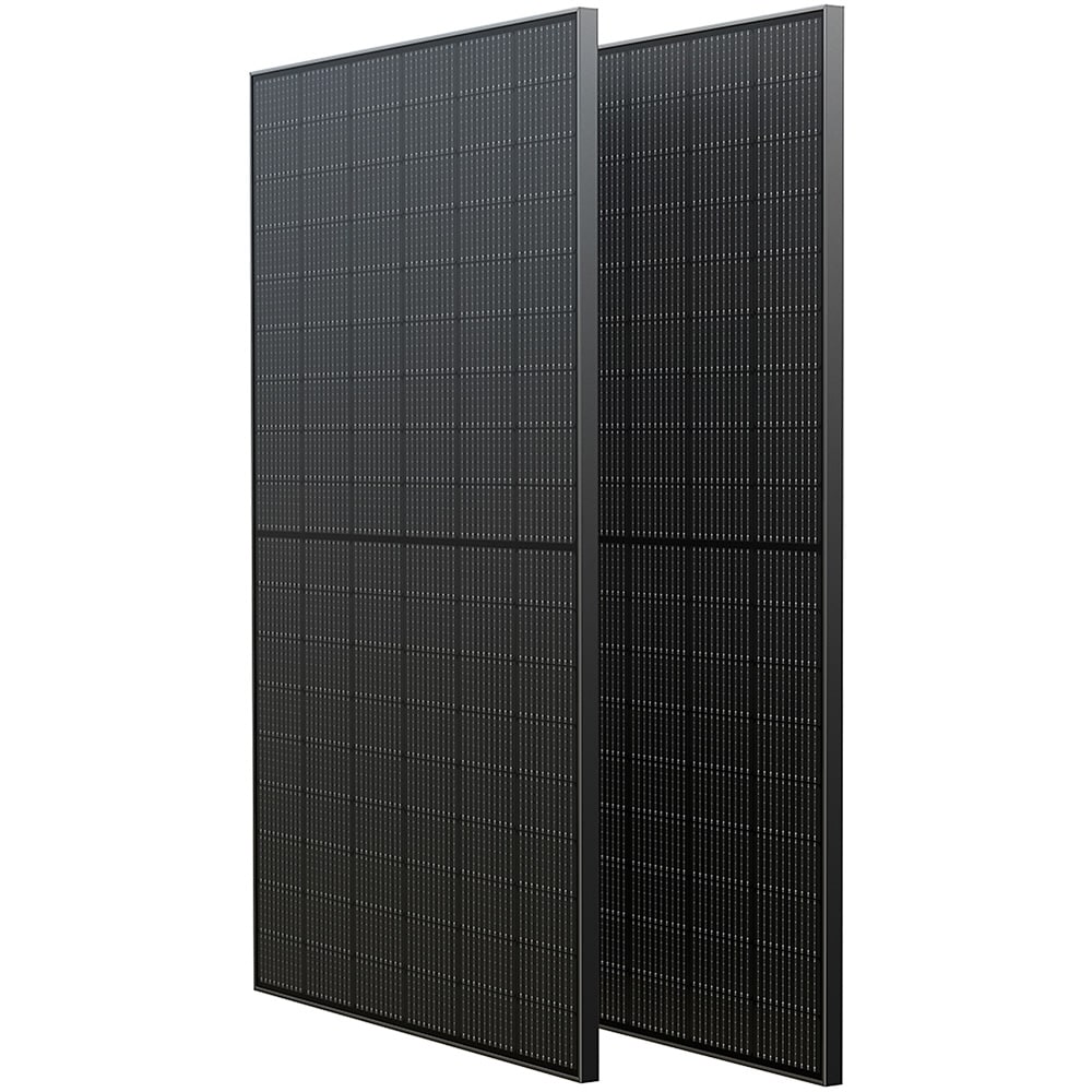 Set 2 panouri solare ECOFLOW, monocristalin, 400W