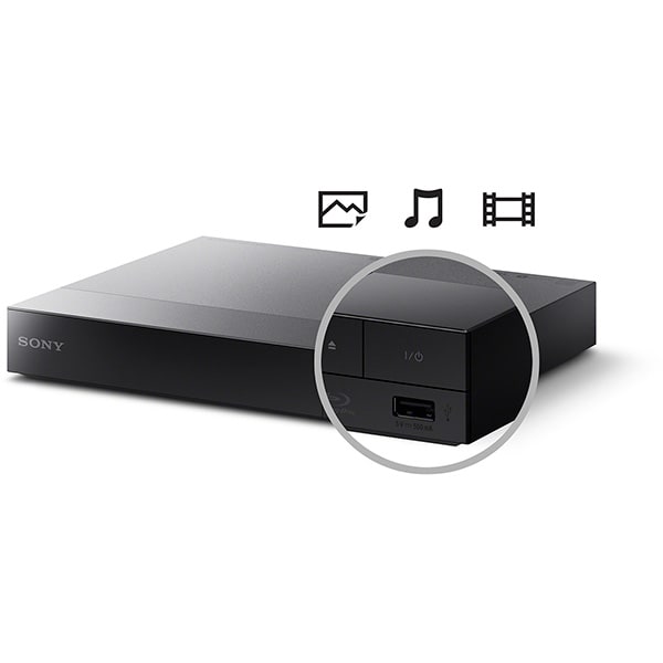 Blu-Ray Player SONY BDPS6700, Smart, 4K Upscaling, CD/DVD, negru