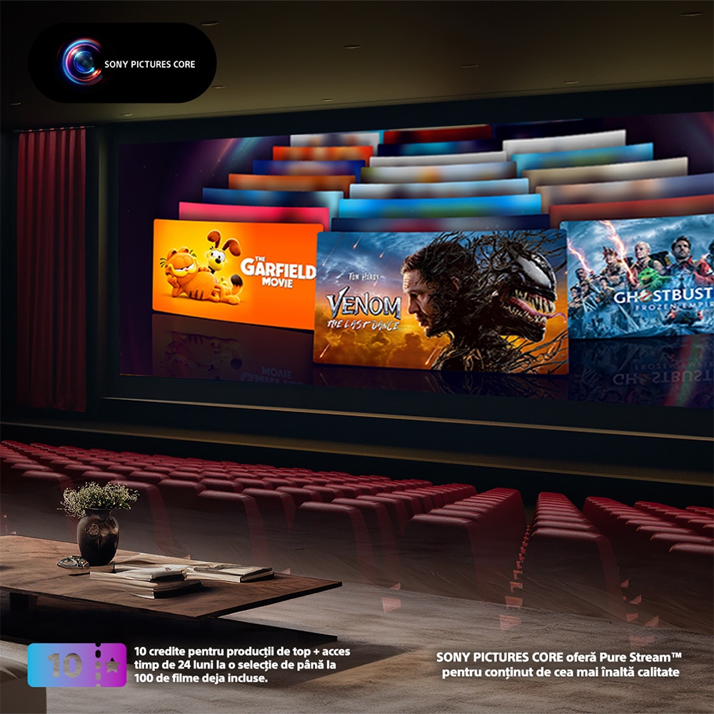 Televizor Mini LED Smart SONY BRAVIA 5 K65XR55, Ultra HD 4K, 164cm