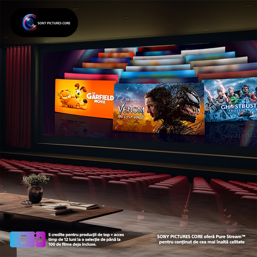 Televizor LED Smart SONY BRAVIA 3 K43S35, Ultra HD 4K, HDR, 108cm