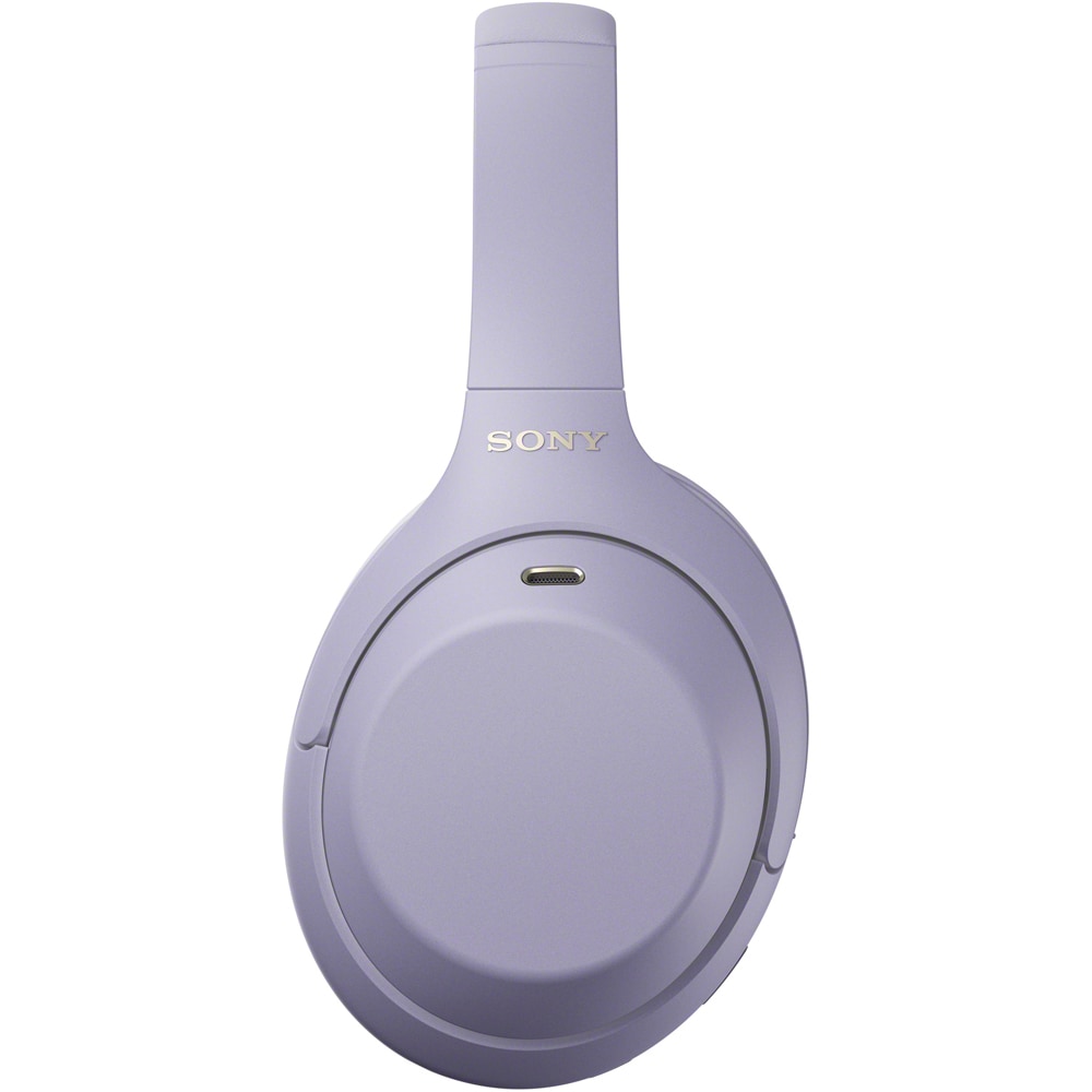Casti SONY WH-1000XM4CV, Bluetooth, Over-ear, Microfon, Noise Cancelling, violet