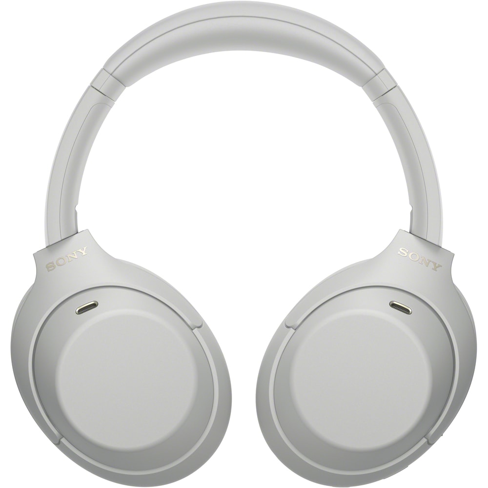 Casti SONY WH-1000XM4CS, Bluetooth, Over-ear, Microfon, Noise Cancelling, argintiu