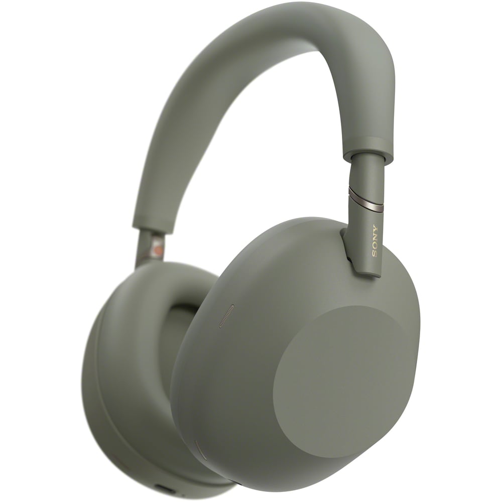 Casti SONY WH-1000XM6, Bluetooth, Over-Ear, Microfon, Noise Cancelling, Olive Green