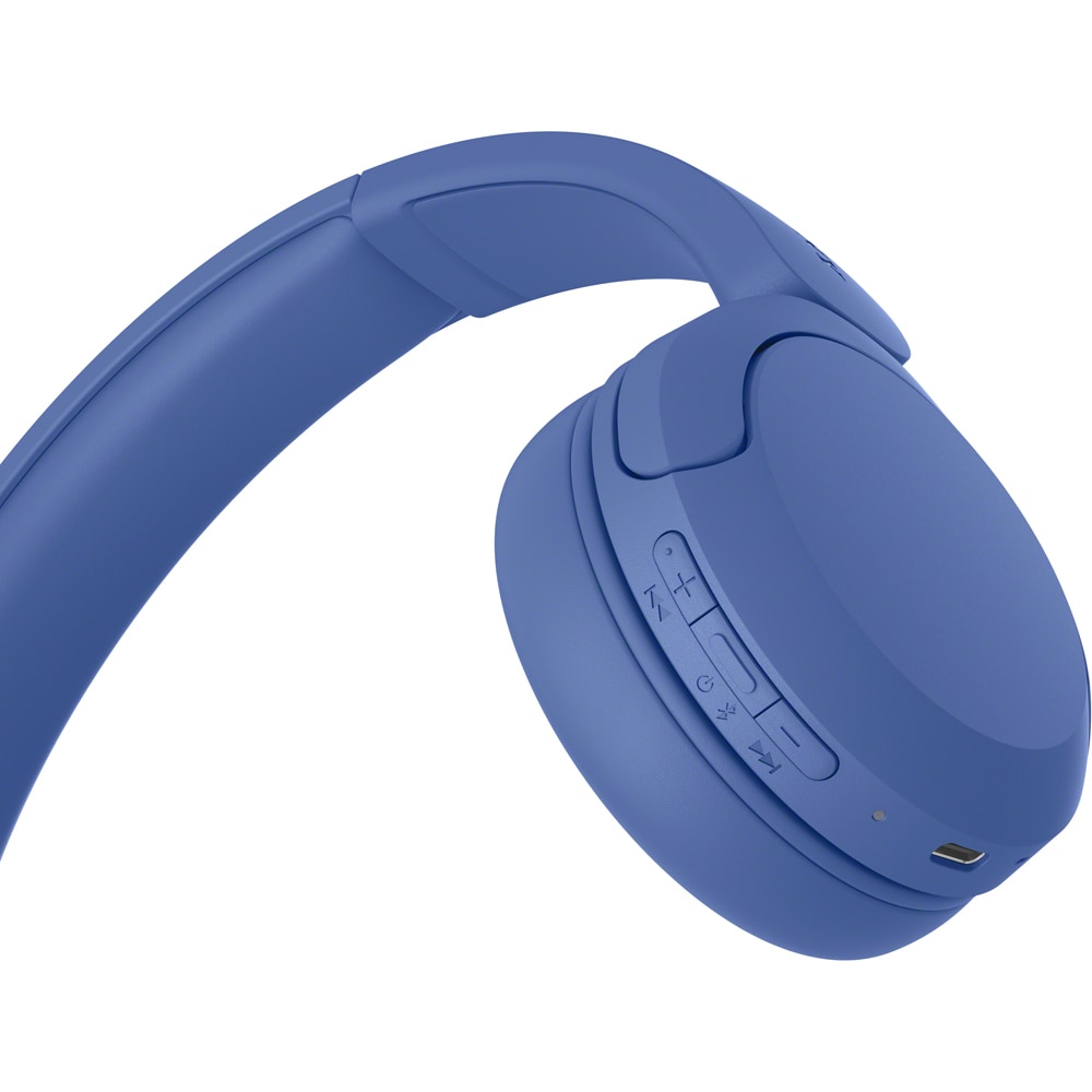 Casti SONY WH-CH530L, Bluetooth, On-Ear, Microfon, albastru