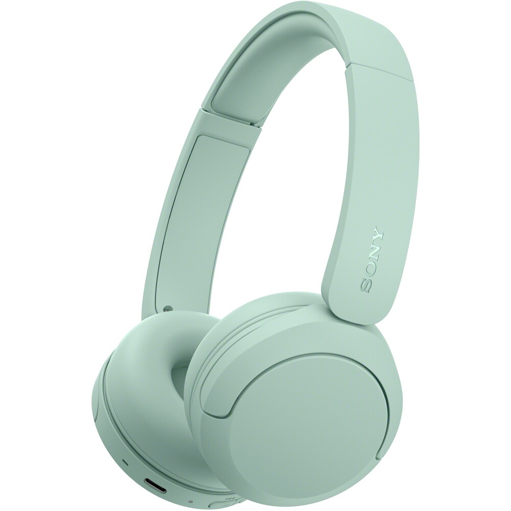 Casti SONY WH-CH530G, Bluetooth, On-Ear, Microfon, Mint