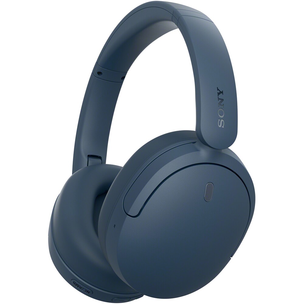 Casti SONY WH-CH730NL, Bluetooth, Over-Ear, Microfon, Noise Cancelling, albastru