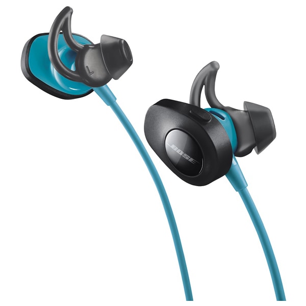 Casti BOSE SoundSport Wireless 761529-0020, Bluetooth, NFC, In-Ear, Microfon, albastru