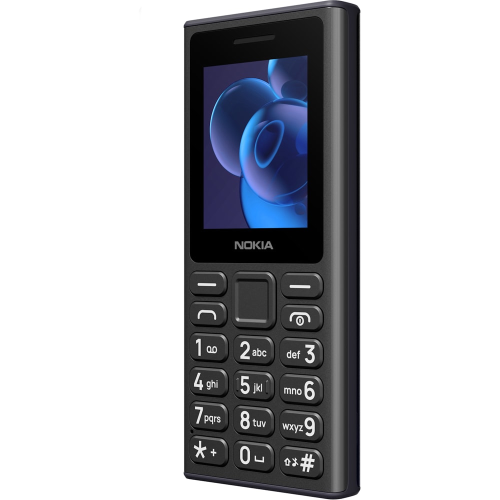Telefon NOKIA 110 (2024), 4MB RAM, 2G, Dual SIM, negru