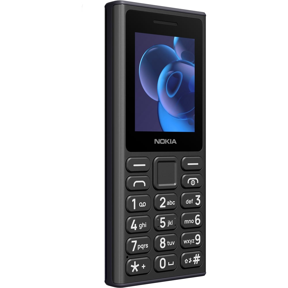 Telefon NOKIA 110 (2024), 4MB RAM, 2G, Dual SIM, negru