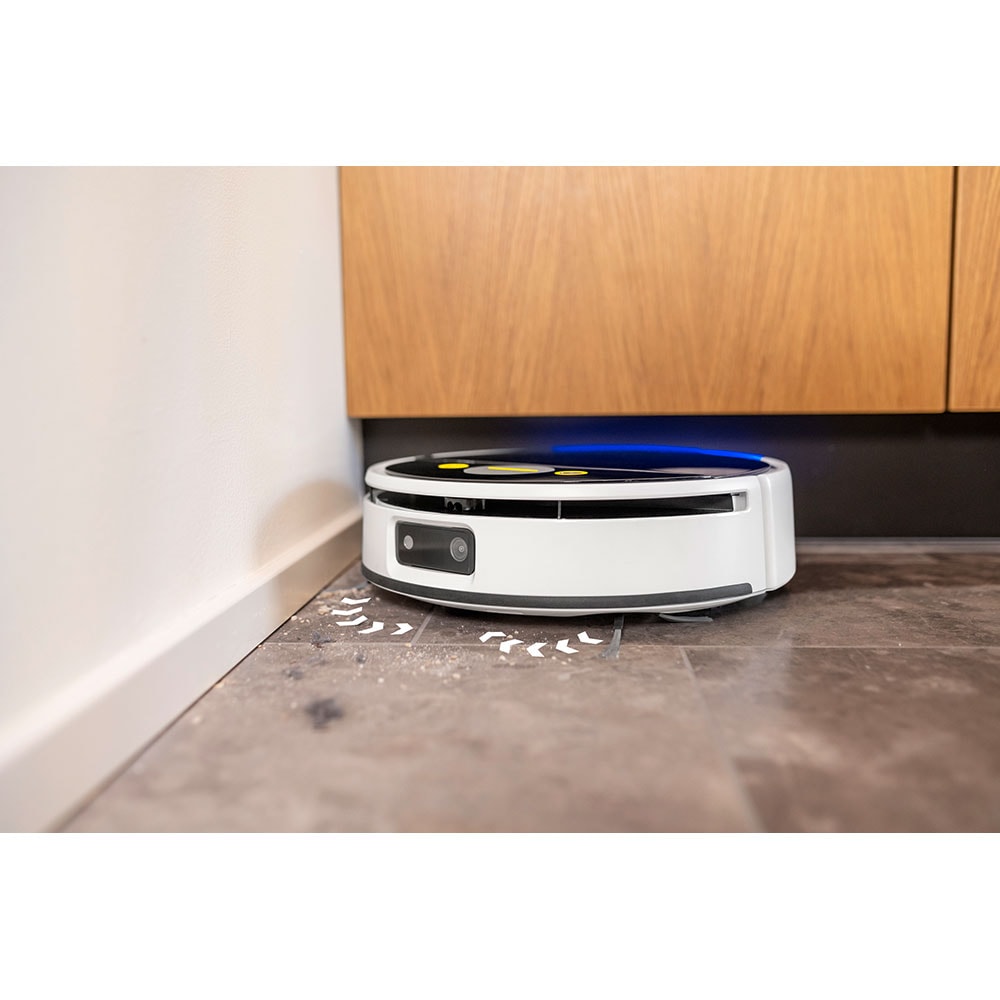 Aspirator robot KARCHER RVF 7 1.269-680.0, 0.25l, 14.4V, autonomie max 150 min, Wi-Fi, Navigare Lidar, negru-alb