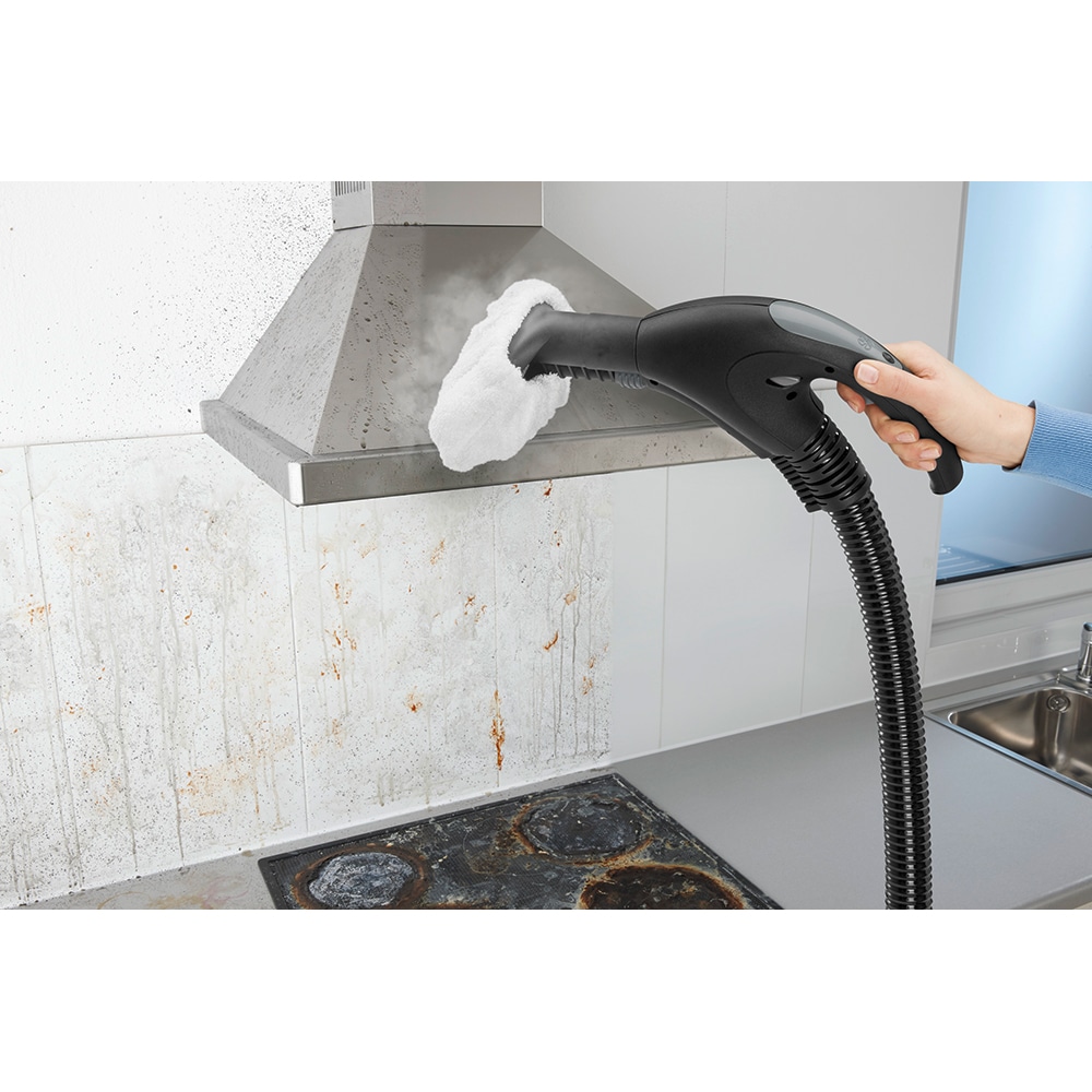 Aparat de curatat cu abur KARCHER SV 7 14394900, 1.2l, 2200W, alb-negru