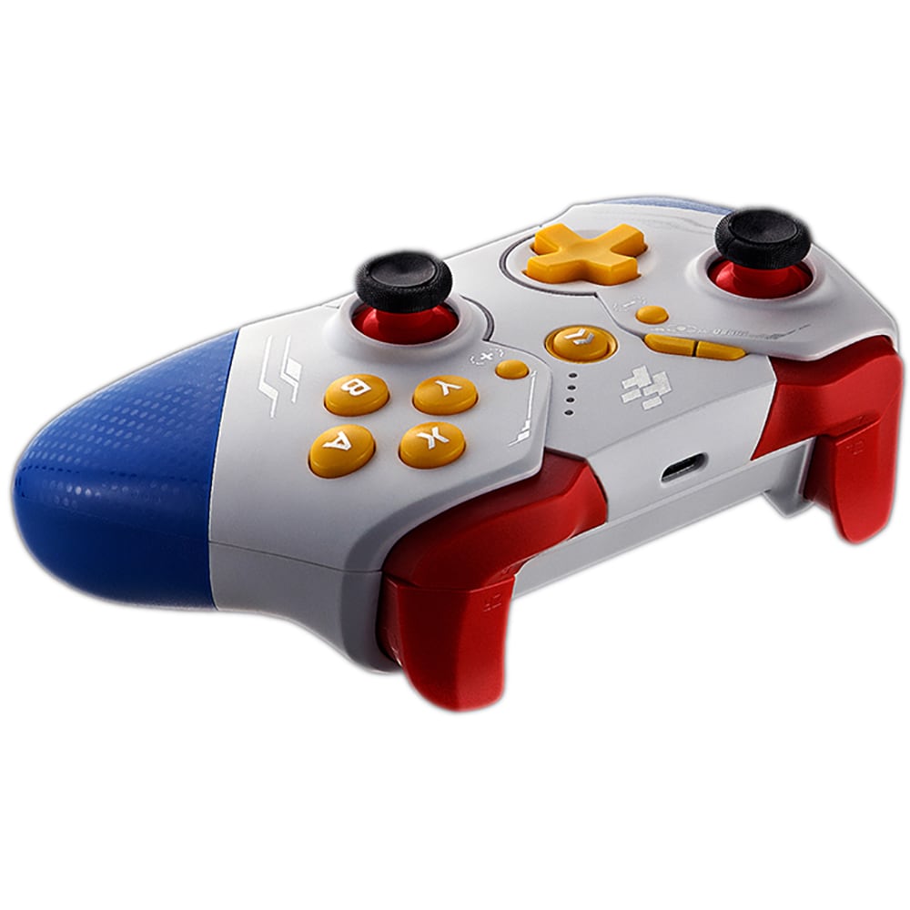 Gamepad FLASHFIRE Swing Pad BTG, Nintendo Switch/PC, alb