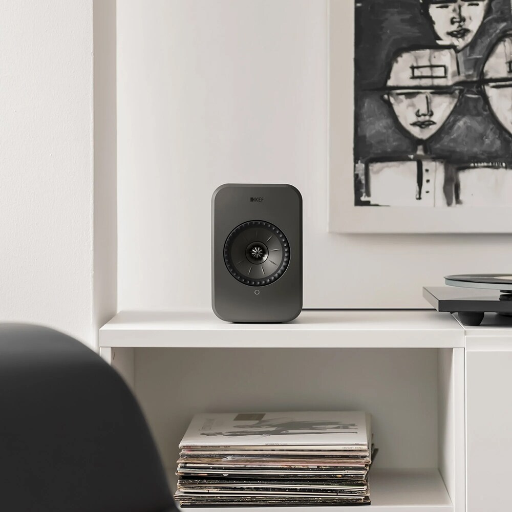 Sistem boxe active KEF LSX II LT, Wi-Fi, Bluetooth, HDMI, Graphite Grey