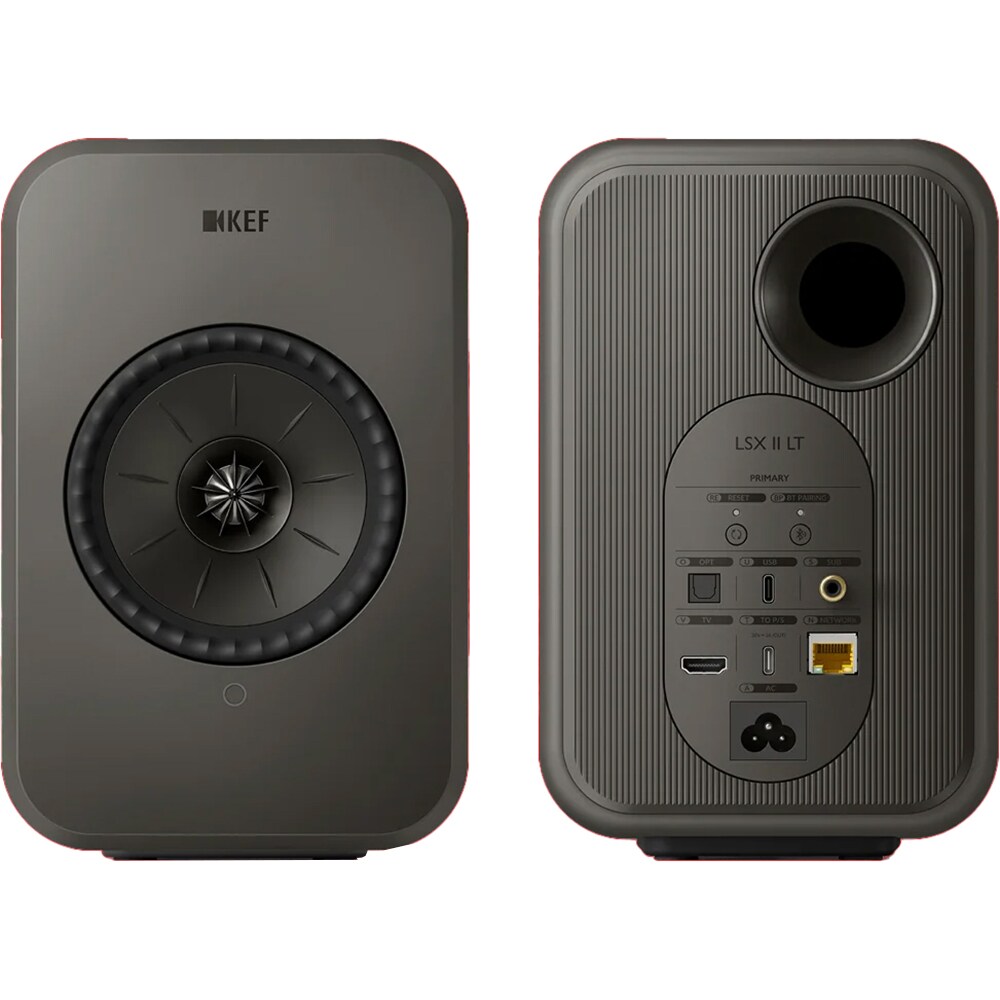 Sistem boxe active KEF LSX II LT, Wi-Fi, Bluetooth, HDMI, Graphite Grey