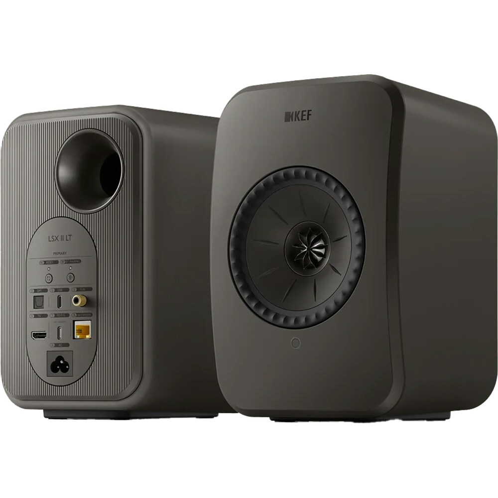 Sistem boxe active KEF LSX II LT, Wi-Fi, Bluetooth, HDMI, Graphite Grey