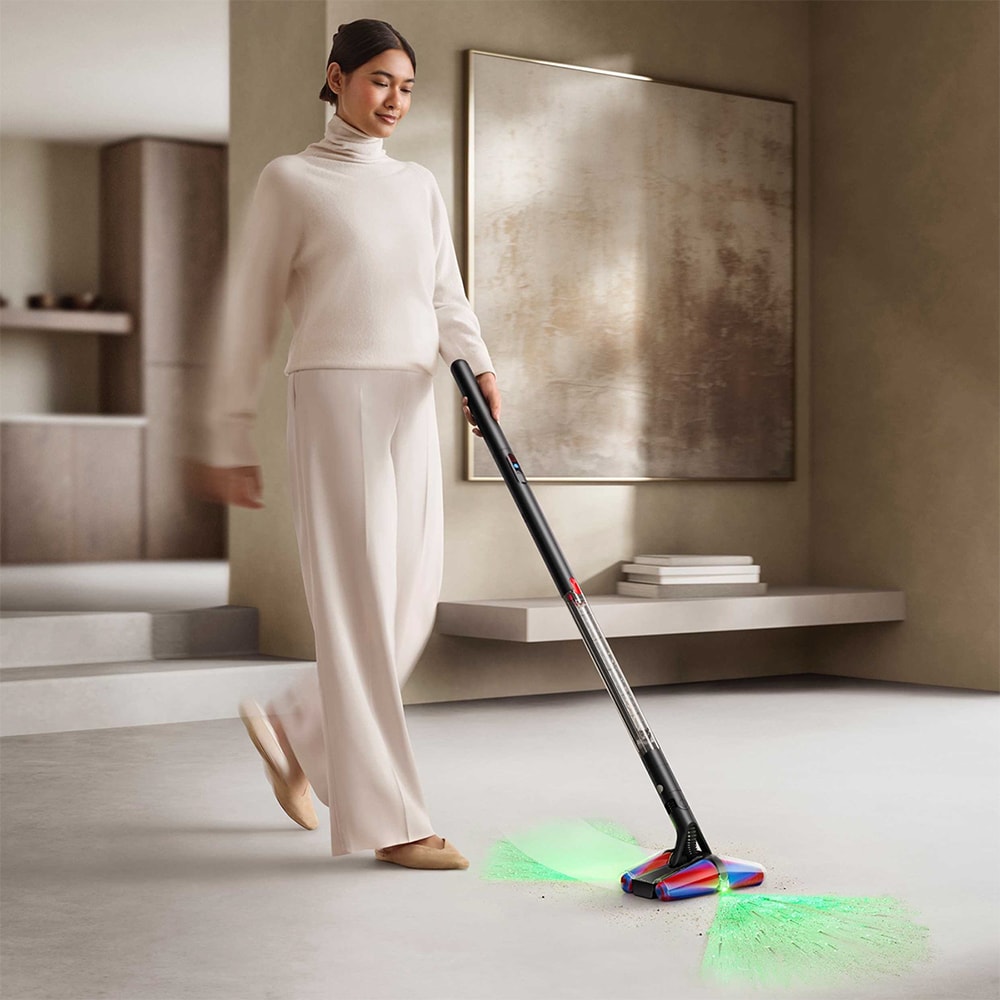 Aspirator vertical DYSON PencilVac Fluffycones 49268901, 0.08l. 14.68V, autonomie max 30 min, Hyperdymium, negru