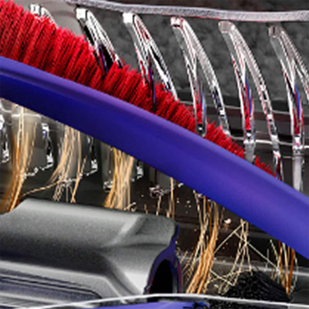 Aspirator vertical DYSON V15s Detect Submarine 2026 49472401, 0.77l, autonomie max 60 min, Tehnologie Hyperdymium, Senzor Piezo, argintiu-turcoaz