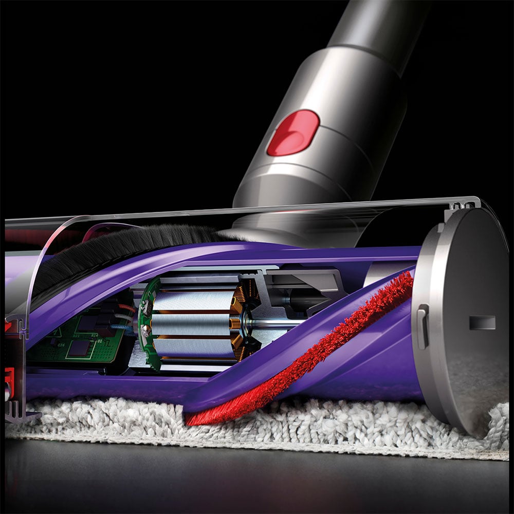 Aspirator vertical DYSON V12 Slim Detect Absolute 2026 49487601, 0.35l, autonomie max 60 min, 25.2V, Motor Hyperdymium, galben-mov