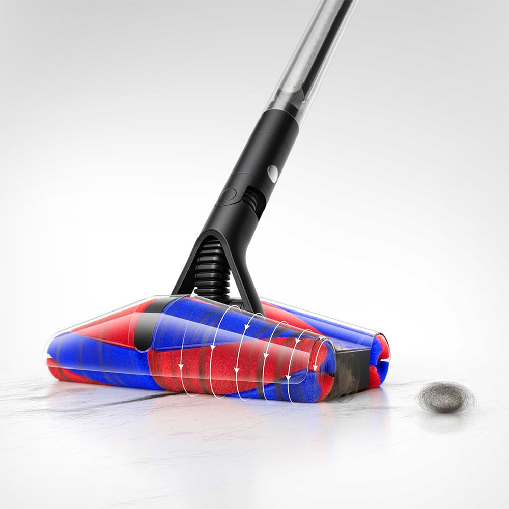 Aspirator vertical DYSON PencilVac Fluffycones 49268901, 0.08l. 14.68V, autonomie max 30 min, Hyperdymium, negru