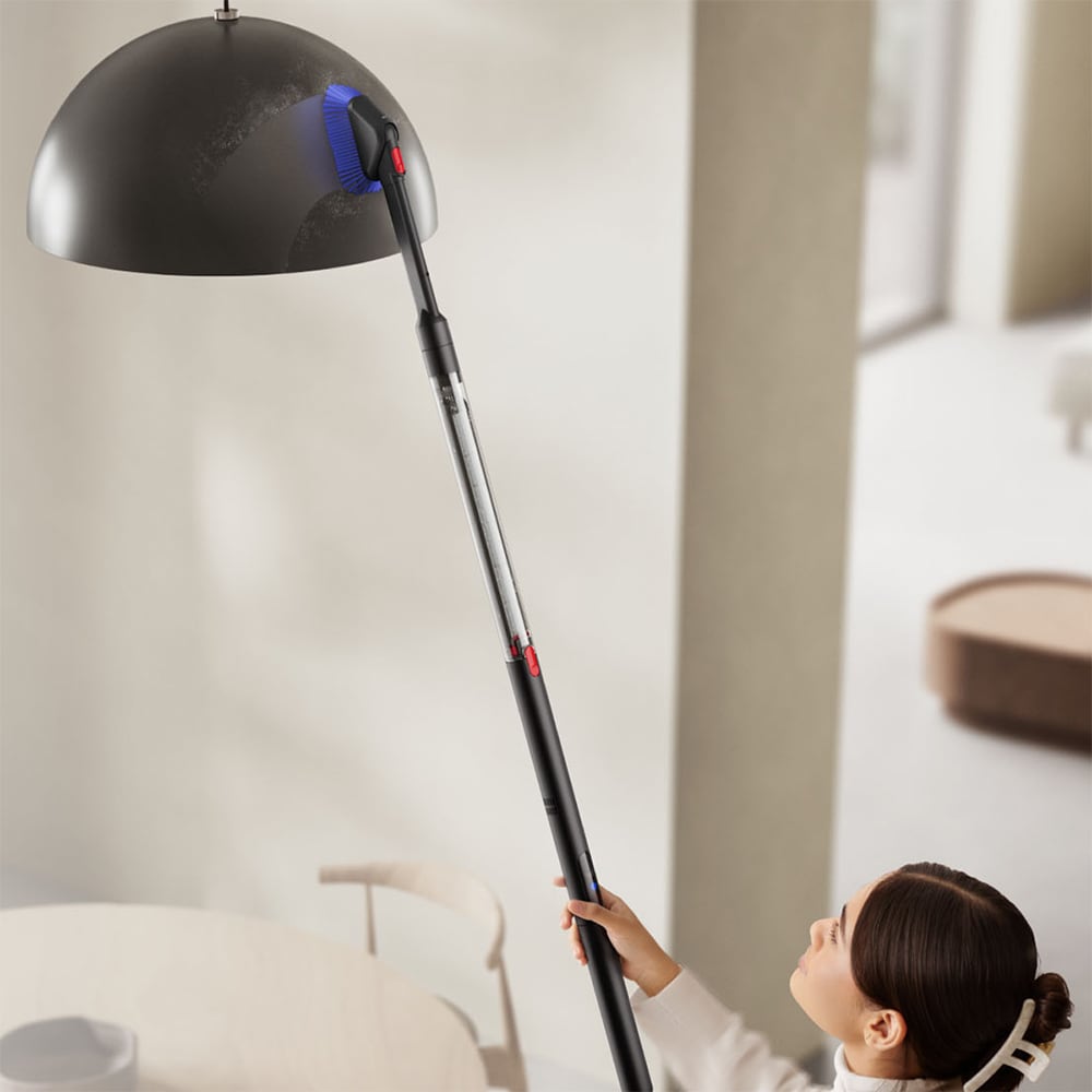 Aspirator vertical DYSON PencilVac Fluffycones 49268901, 0.08l. 14.68V, autonomie max 30 min, Hyperdymium, negru