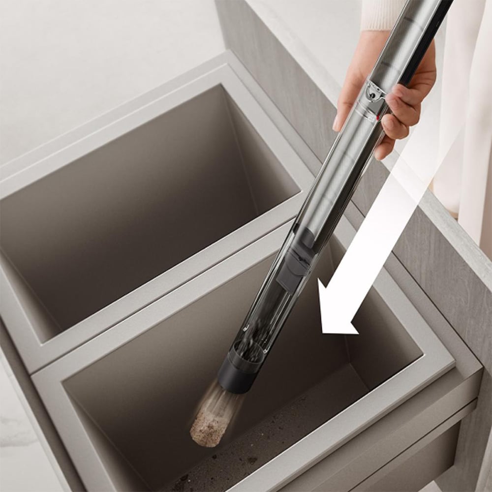 Aspirator vertical DYSON PencilVac Fluffycones 49268901, 0.08l. 14.68V, autonomie max 30 min, Hyperdymium, negru