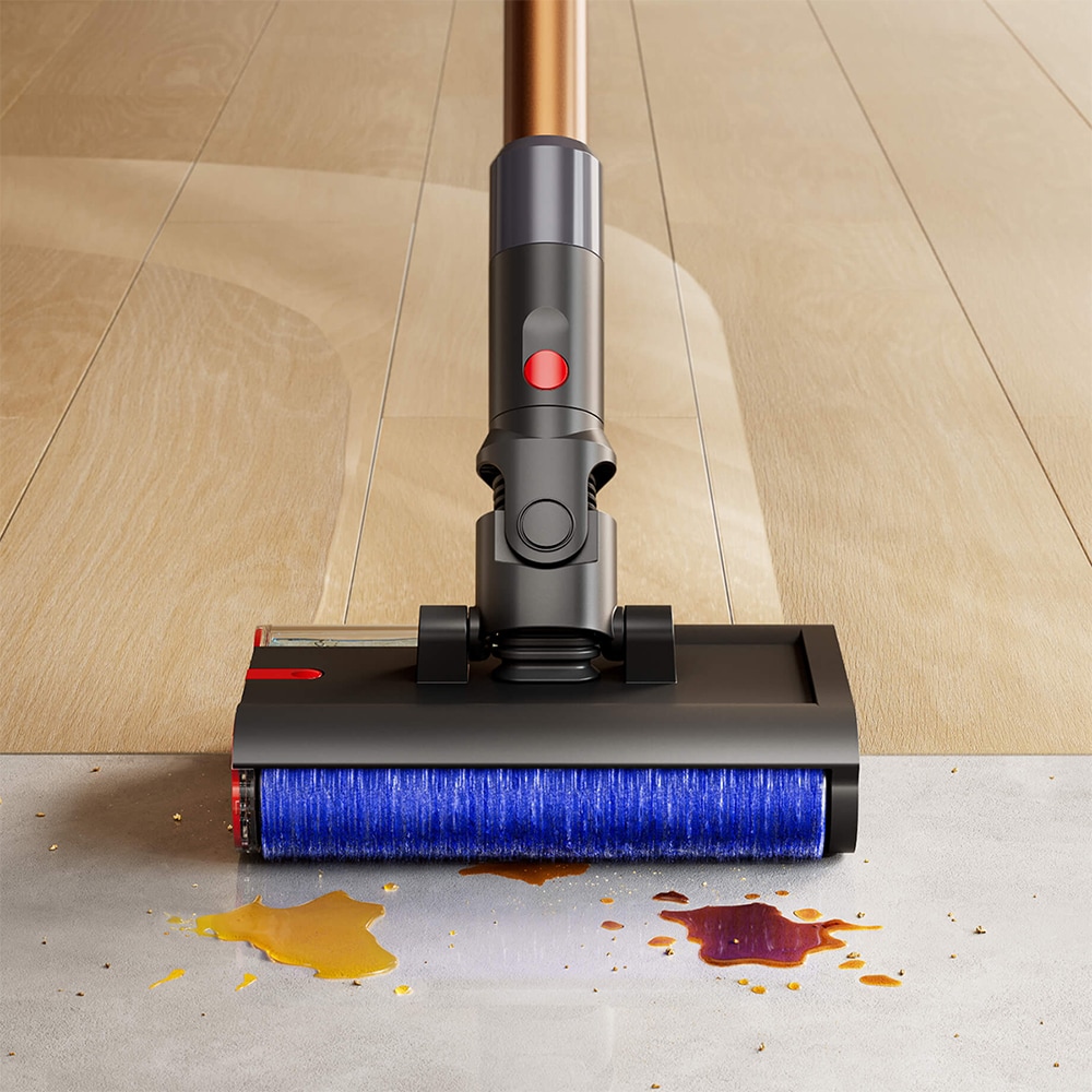 Mop electric DYSON PencilWash 63723901, 0.3l. autonomie max 30 min, auriu-negru