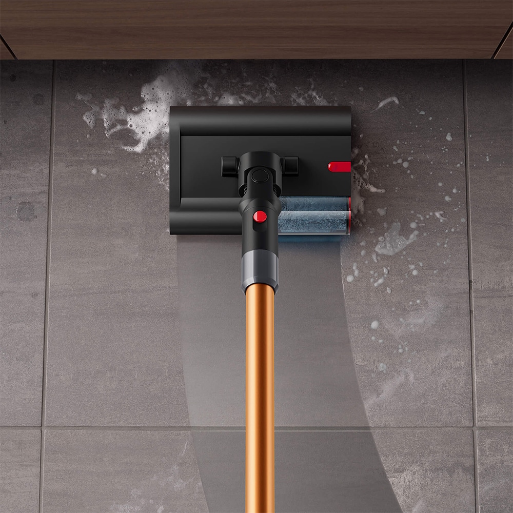 Mop electric DYSON PencilWash 63723901, 0.3l. autonomie max 30 min, auriu-negru