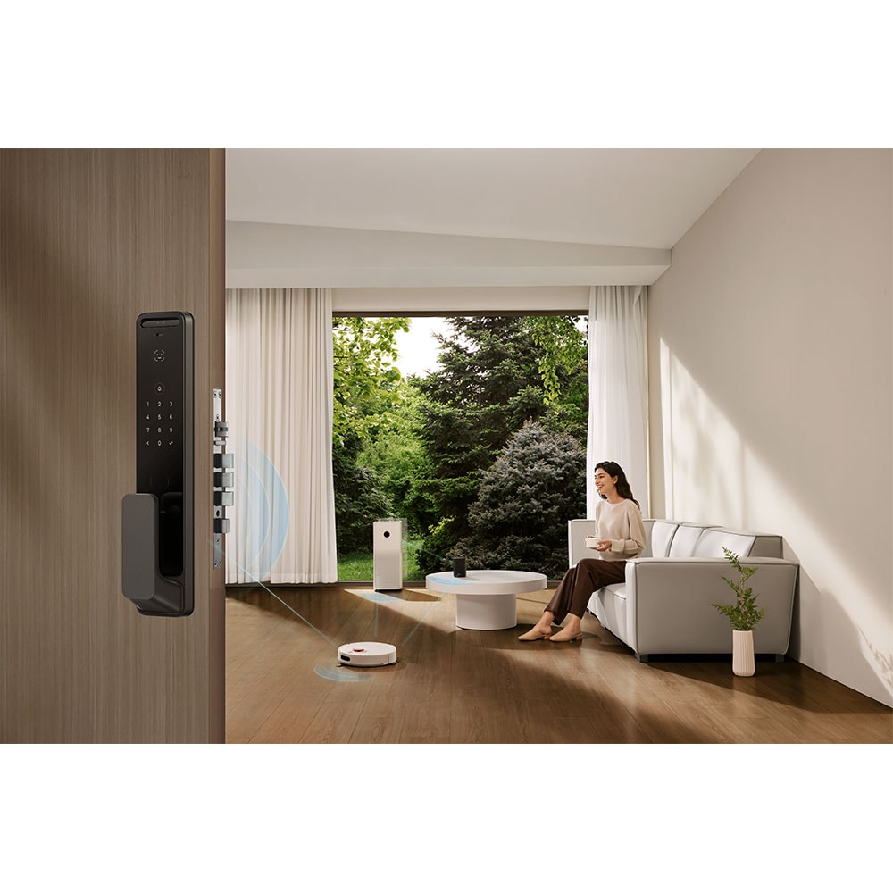 Aspirator robot XIAOMI H40 BHR07XBEU,0.35l, autonomie max 180 min, Navigatie cu laser LDS, functie mop, alb