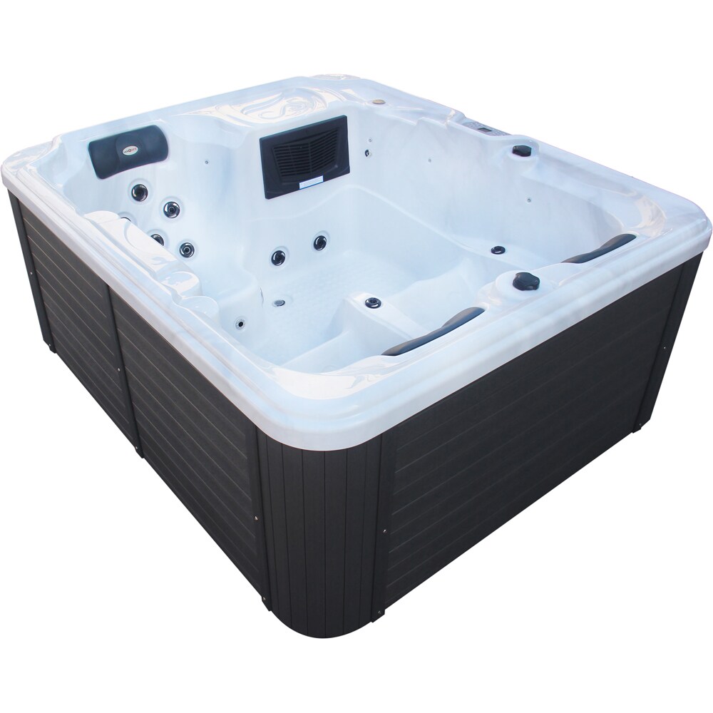 Jacuzzi exterior SANOTECHNIK Oasis, 280 x 175 x 90 cm, 3 persoane, alb