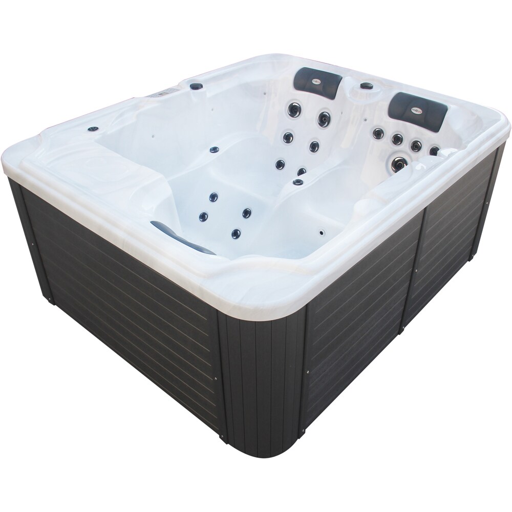 Jacuzzi exterior SANOTECHNIK Oasis, 280 x 175 x 90 cm, 3 persoane, alb