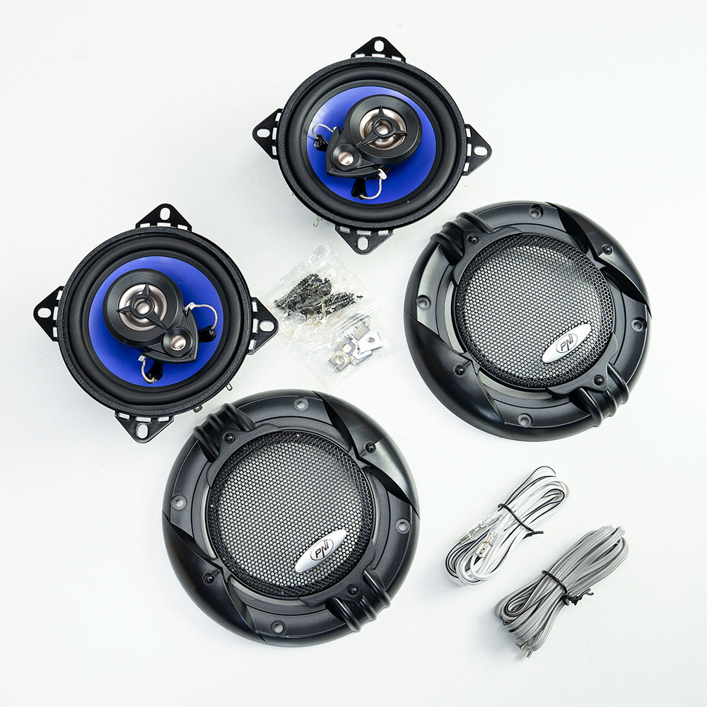 Boxe auto PNI HIFI400, 80W RMS, 3 cai, 10 cm