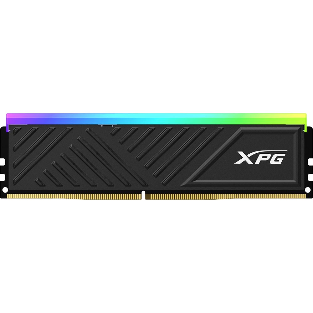 Memorie desktop ADATA XPG Spectrix D35G RGB, 8GB DDR4, 3600MHz, CL18, AX4U36008G18I-SBKD35G