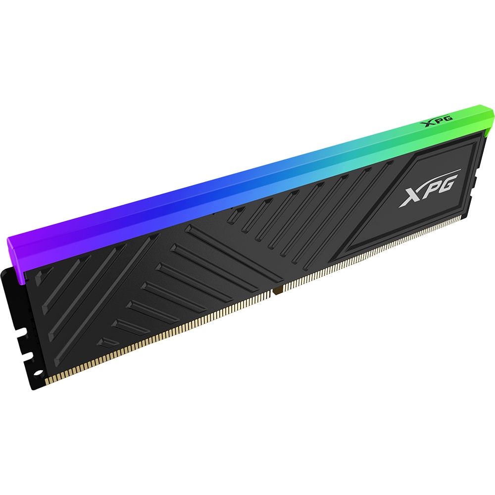 Memorie desktop ADATA XPG Spectrix D35G RGB, 8GB DDR4, 3600MHz, CL18, AX4U36008G18I-SBKD35G